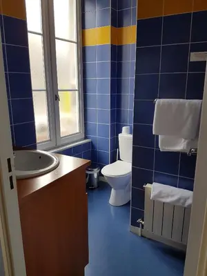Salle de bains dans l'établissement Hotel Le Saint Georges