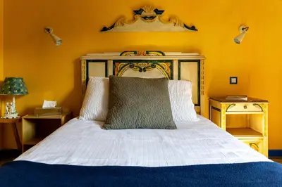 Un ou plusieurs lits dans un hébergement de l'établissement Auberge de Forgès
