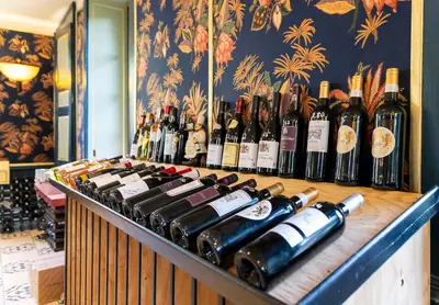 Boissons dans l'établissement Auberge de Forgès