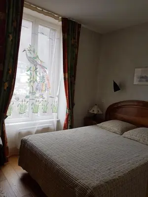 Un ou plusieurs lits dans un hébergement de l'établissement Appartement Cap Horn