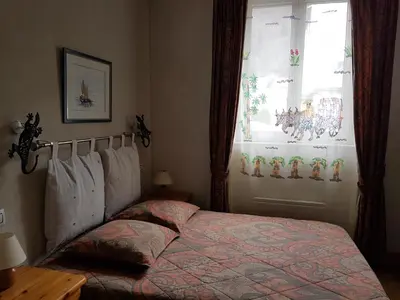 Un ou plusieurs lits dans un hébergement de l'établissement Appartement Cap Horn