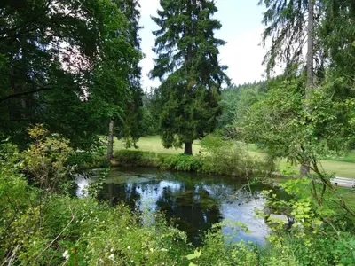 Paysage naturel près de la maison de vacances