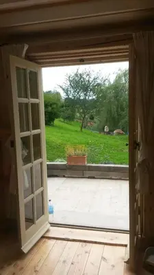 Jardin de l'établissement Le Chalet de Chameil