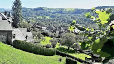 Paysage naturel près de la maison d'hôtes