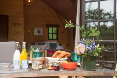 Nourriture dans le chalet ou à proximité