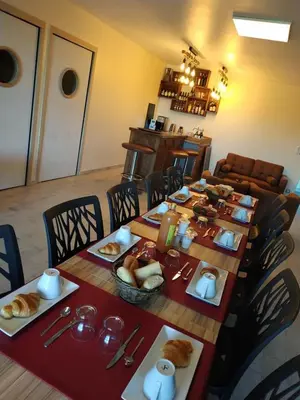 Nourriture dans la maison de vacances ou à proximité