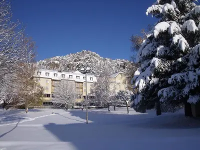 L'établissement Family Hotel en hiver