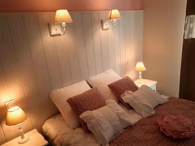 Un ou plusieurs lits dans un hébergement de l'établissement Le Pavillon