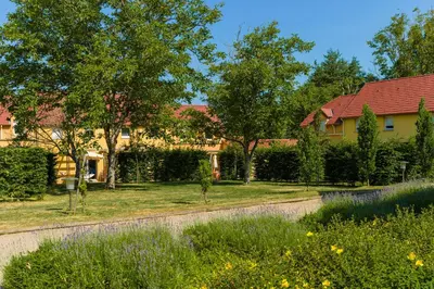 Jardin de l'établissement Lagrange Vacances Les Bastides de Lascaux