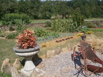 Jardin de l'établissement la chomiarde