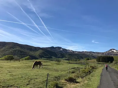 Paysage naturel près de la maison de vacances