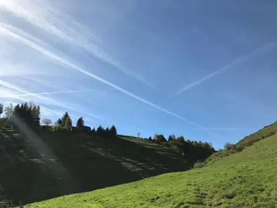 Paysage naturel près de la maison de vacances