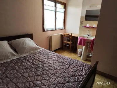 Un ou plusieurs lits dans un hébergement de l'établissement A L'ETAPE DE LA FERME