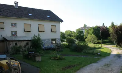 Jardin de l'établissement A L'ETAPE DE LA FERME