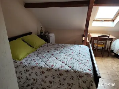 Un ou plusieurs lits dans un hébergement de l'établissement A L'ETAPE DE LA FERME