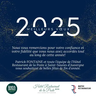 Certificat, récompense, panneau ou autre document affiché dans l'établissement Logis Hotel De La Poste