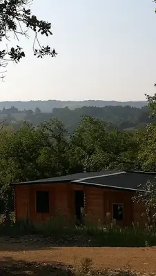 Paysage naturel près de la maison de vacances
