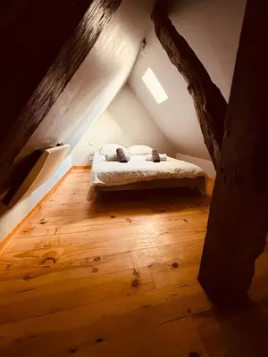 Un ou plusieurs lits dans un hébergement de l'établissement Appartement Albuconis 4, deux chambres 70 M2