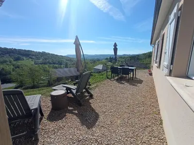 Paysage naturel près de la maison de vacances
