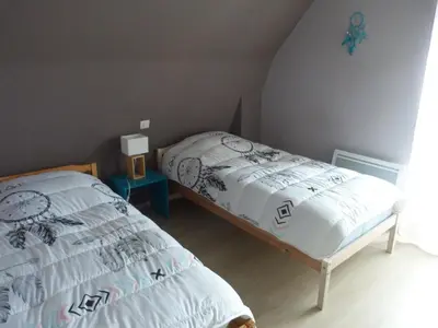 Un ou plusieurs lits dans un hébergement de l'établissement La petite maison