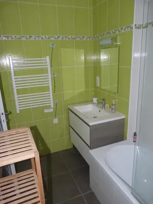 Salle de bains dans l'établissement La petite maison