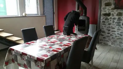 Plan de l'établissement Gîte très lumineux