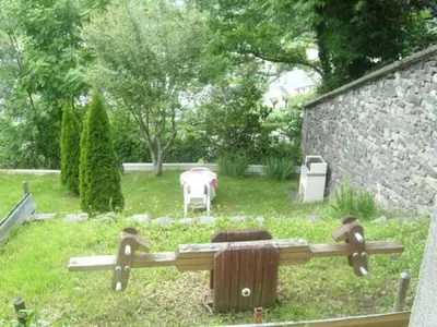 Jardin de l'établissement chez Angèle