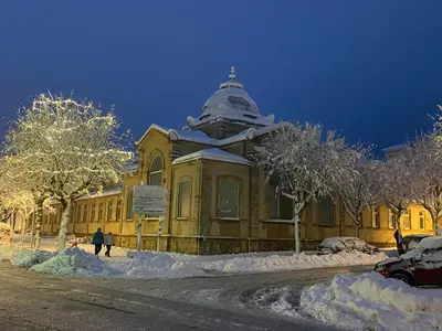 L'établissement La bourboule Appartement en hiver