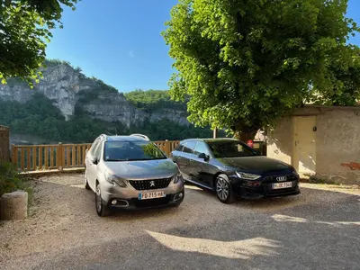 Paysage naturel près de la maison d'hôtes