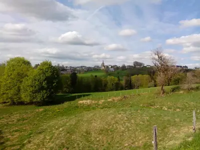 Paysage naturel près de la maison de vacances