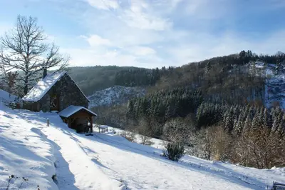 Paysage naturel près de la maison de vacances