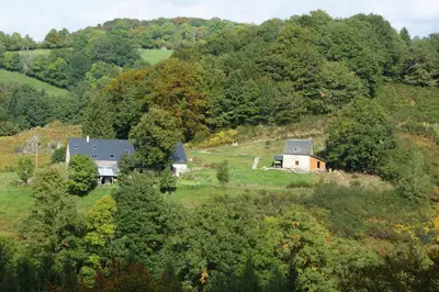 Paysage naturel près de la maison de vacances
