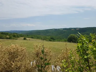 Paysage naturel près de la maison de vacances