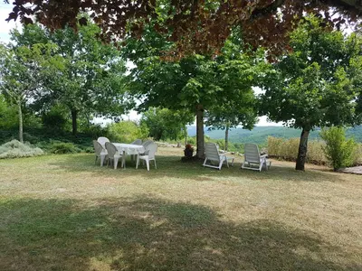 Paysage naturel près de la maison de vacances