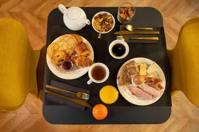Nourriture dans l'hôtel ou à proximité