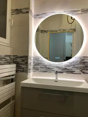 Salle de bains dans l'établissement Ideal Sejour - Le Mont-Dore