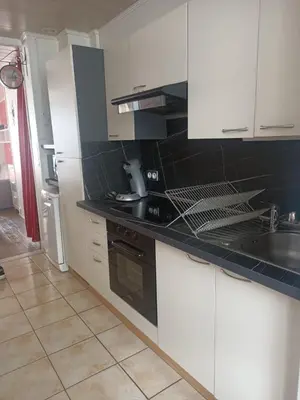 Cuisine ou kitchenette dans l'établissement Ideal Sejour - Le Mont-Dore