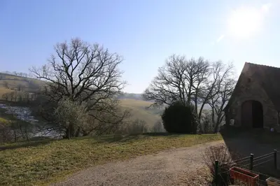 Paysage naturel près de la maison de vacances