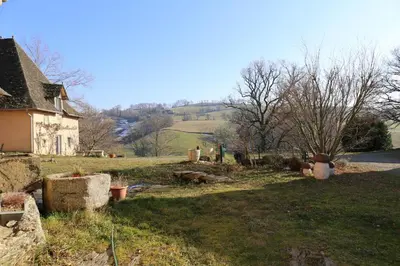 Paysage naturel près de la maison de vacances