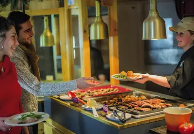 Nourriture dans l'hôtel ou à proximité