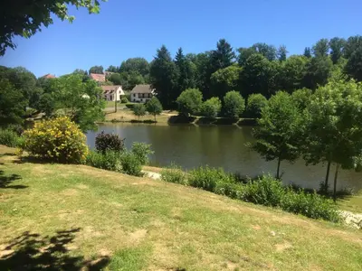 Paysage naturel près de le camping