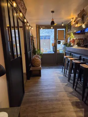 Coin salon dans l'établissement Le Saint Mary