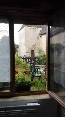 Jardin de l'établissement Au Tilleul