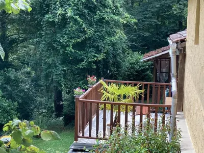 Jardin de l'établissement Moulin Lou Apmay