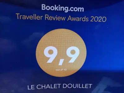 Certificat, récompense, panneau ou autre document affiché dans l'établissement Le chalet douillet
