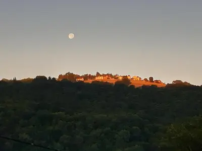 Paysage naturel près de la maison d'hôtes