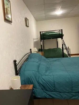 Un ou plusieurs lits dans un hébergement de l'établissement Residence Lafayette