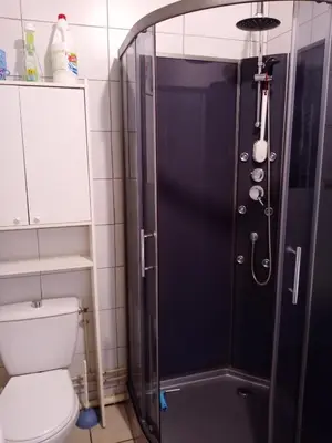 Salle de bains dans l'établissement Residence Lafayette