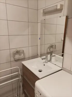 Salle de bains dans l'établissement Residence Lafayette