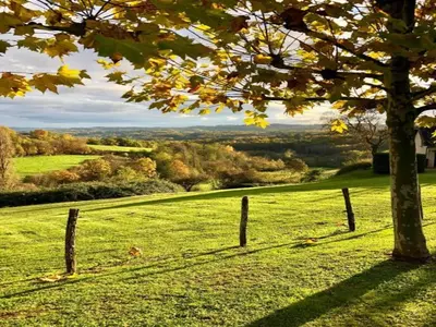 Paysage naturel près de la maison de vacances